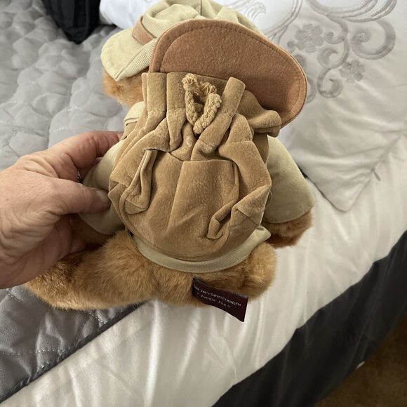 NEW Jungle Joes's Safari Friends Jungle Joe 12" Plush Teddy Bear with Ba… - Picture 3 of 5